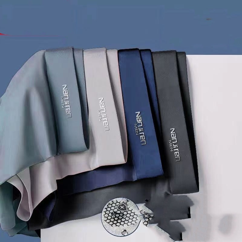 NOUVEAU RICHE Boxershorts Herren Sommer Graphen Schnelltrocknend 4er Pack 4er Pack 9904 Stil