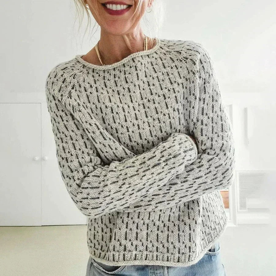 Flōre | Damen Pullover | Raglanärmel Rundhals
