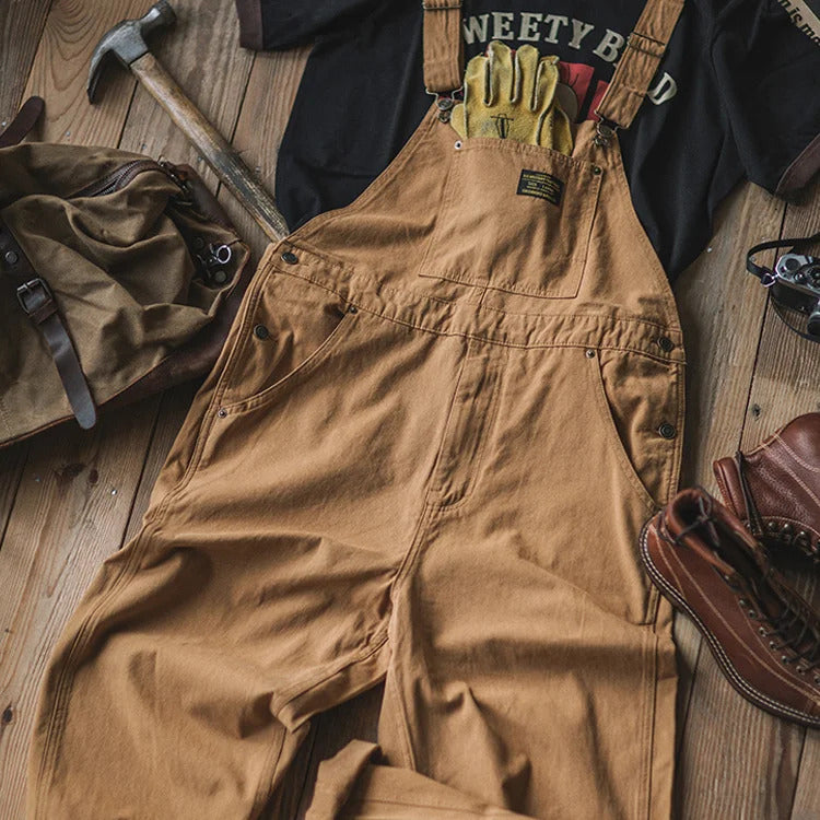 NOUVEAU RICHE Enten-Chore-Overalls für Herren mit Taschen und Komfort