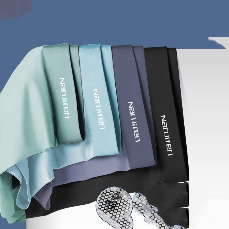 NOUVEAU RICHE Boxershorts Herren Sommer Graphen Schnelltrocknend 4er Pack 4er Pack 9908 Stil