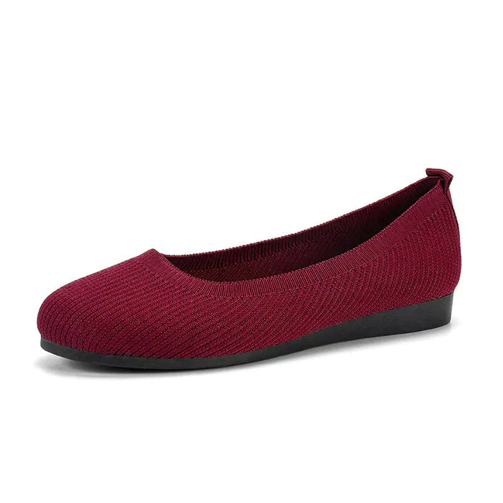 NOUVEAU RICHE Damen Sportschuhe Sommer – Gepolstert & Bequem für Alltag und Freizeit Bordeaux