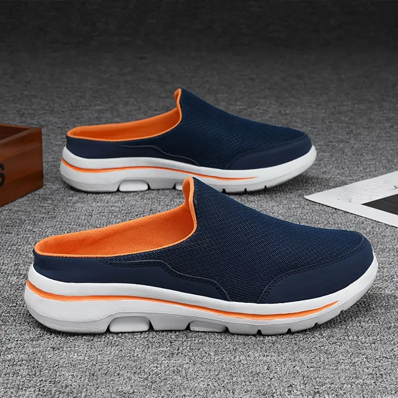 NOUVEAU RICHE Herren Barfussschuhe – Leichte Barfuss Slip-On Sneaker mit breiter Zehenbox, flexible rutschfeste Sohle – Marlon