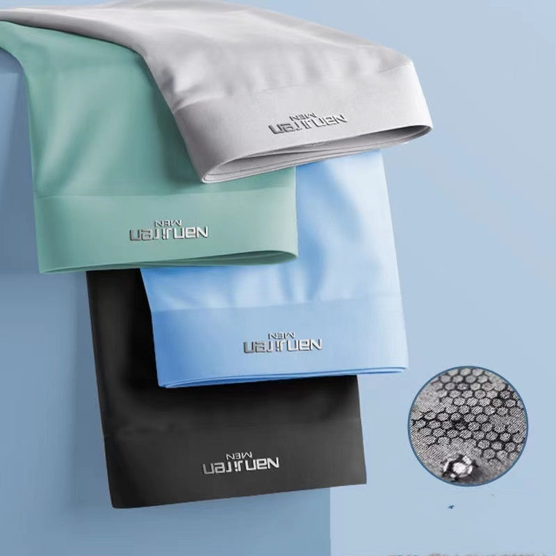 NOUVEAU RICHE Boxershorts Herren Sommer Graphen Schnelltrocknend 4er Pack 4er Pack 9907 Stil