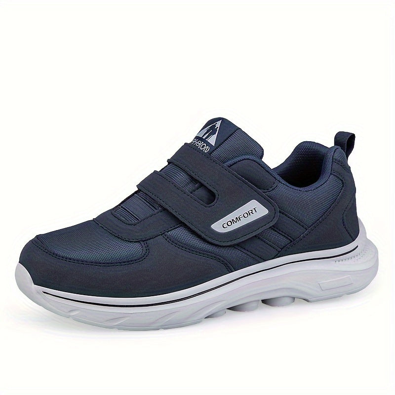 NOUVEAU RICHE Komfortable Laufschuhe mit Klettverschluss – Bequeme Sneaker mit Klett für Damen & Herren, atmungsaktiv, leicht anzuziehen – EasyStride
