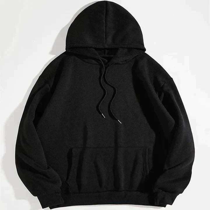 NOUVEAU RICHE Hoodie Damen Baumwollmix Grau Kapuze Weich Und Gemütlich