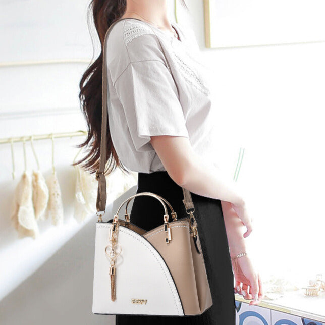NOUVEAU RICHE Damen Handtasche – Elegante Tasche mit Stil und Hoher Praktikabilität