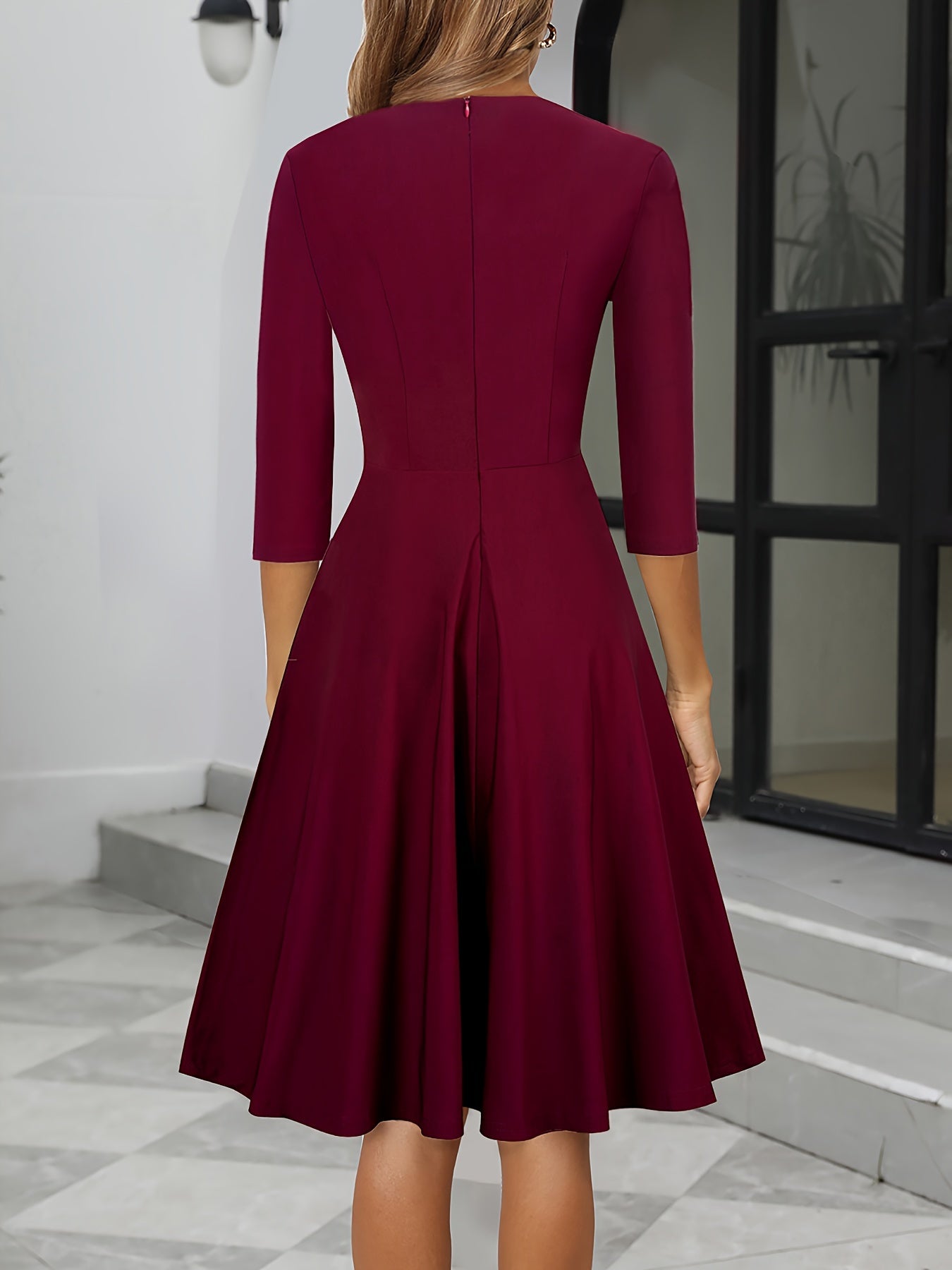 NOUVEAU RICHE Damen Abend Kleid Elegantes Midi Anlässe Besondere Anlässe