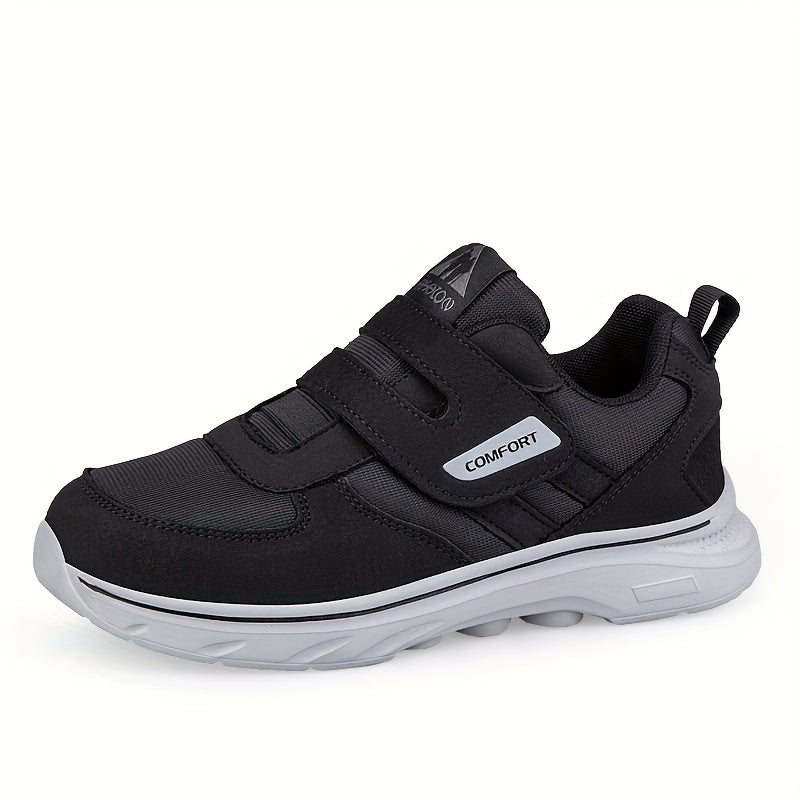 NOUVEAU RICHE Komfortable Laufschuhe mit Klettverschluss – Bequeme Sneaker mit Klett für Damen & Herren, atmungsaktiv, leicht anzuziehen – EasyStride