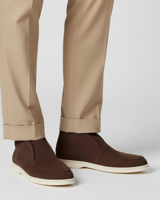 Classic Herren-Loafer aus Wildleder Braun