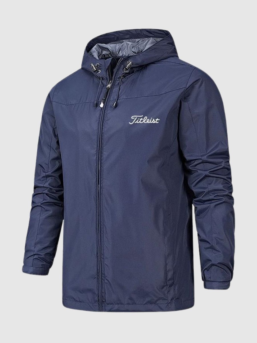 NOUVEAU RICHE Unisex Regenjacke Wasserdichte Begleiter Bei Jedem Wetter Dunkelblau