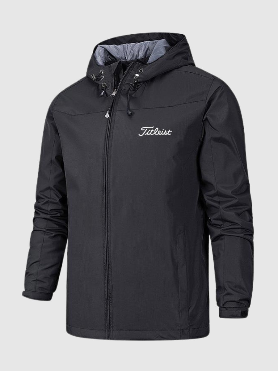 NOUVEAU RICHE Unisex Regenjacke Wasserdichte Begleiter Bei Jedem Wetter Schwarz