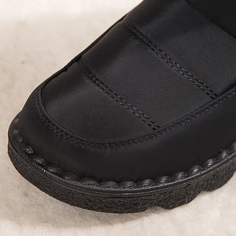 NOUVEAU RICHE Winterstiefel Mit Plüschfutter Dicke Wärme Alltagsstil