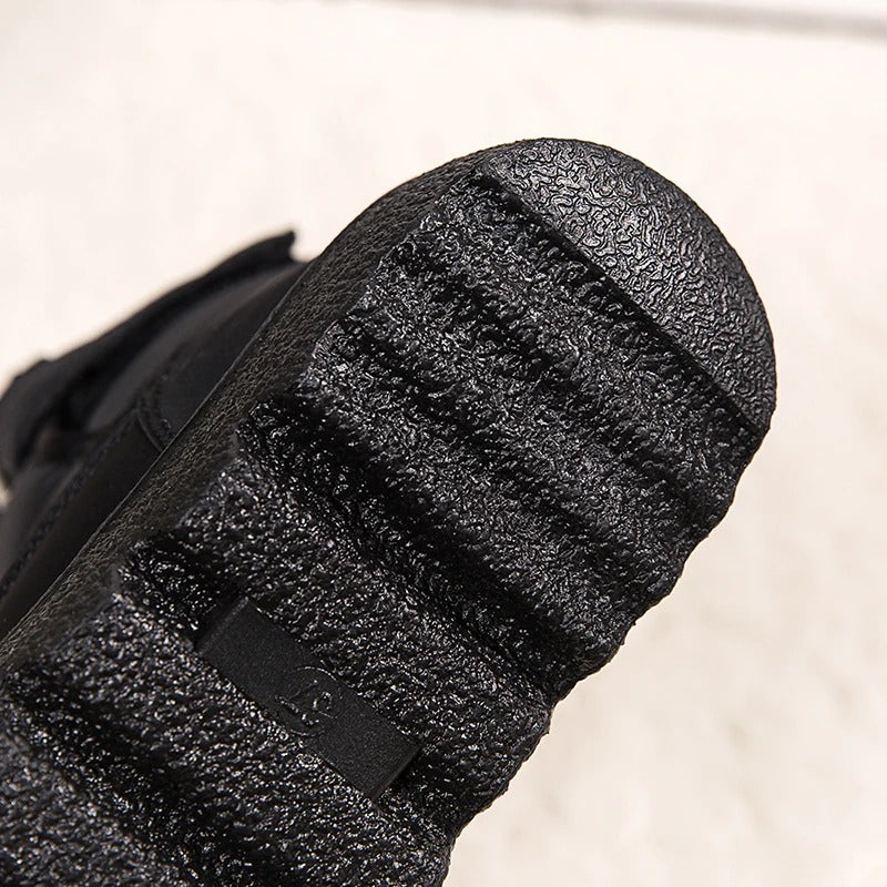 NOUVEAU RICHE Winterstiefel Mit Plüschfutter Dicke Wärme Alltagsstil