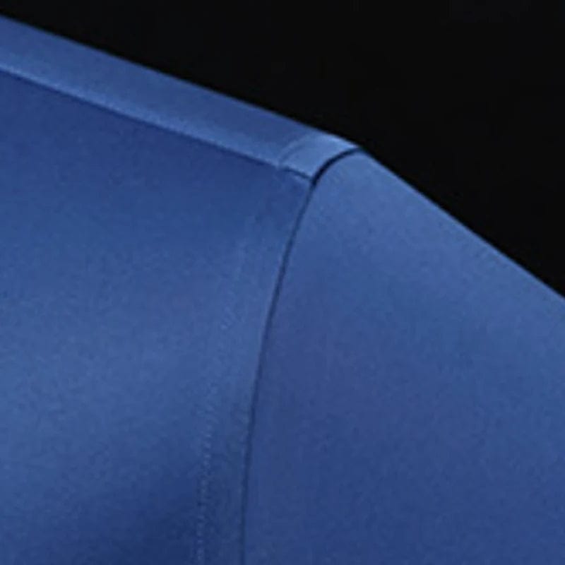 NOUVEAU RICHE Herren Hemd Faltenfreies Bügelfreies Slim-Fit-Hemd Beruflich