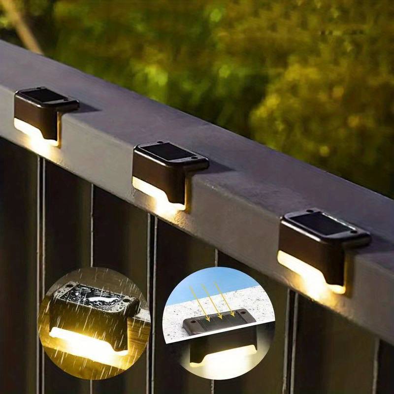 NOUVEAU RICHE Solar Wandleuchte Außen Kabellos LED Gartenlicht Auto