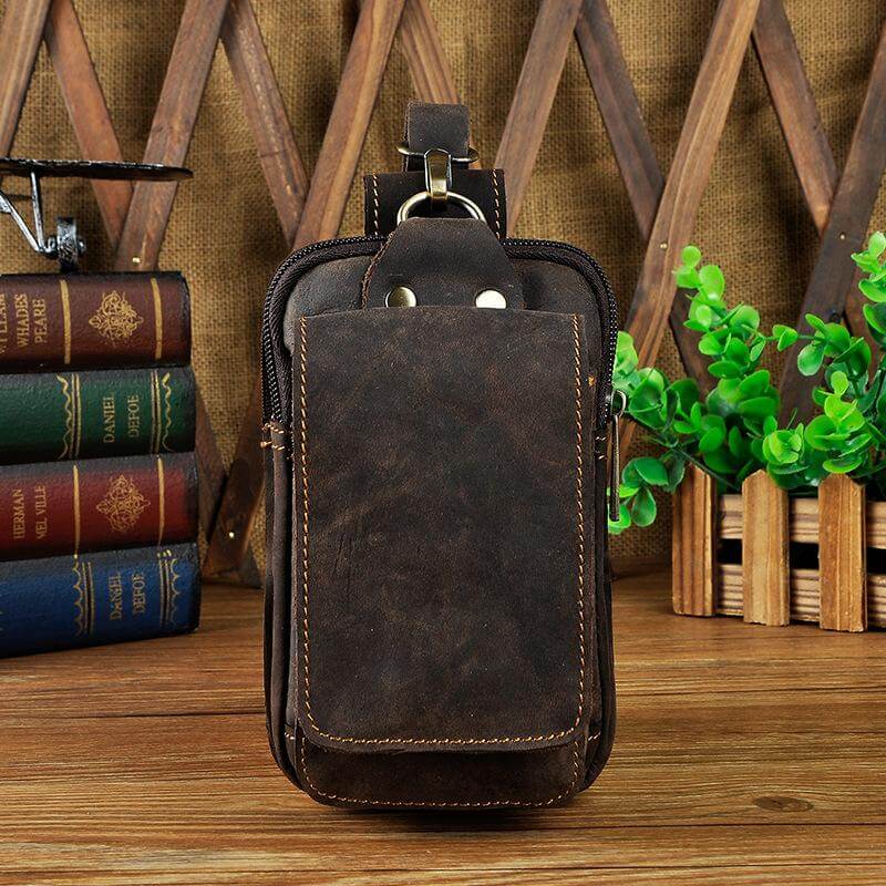 NOUVEAU RICHE Hermosa | Echtleder Herren-Gürteltasche