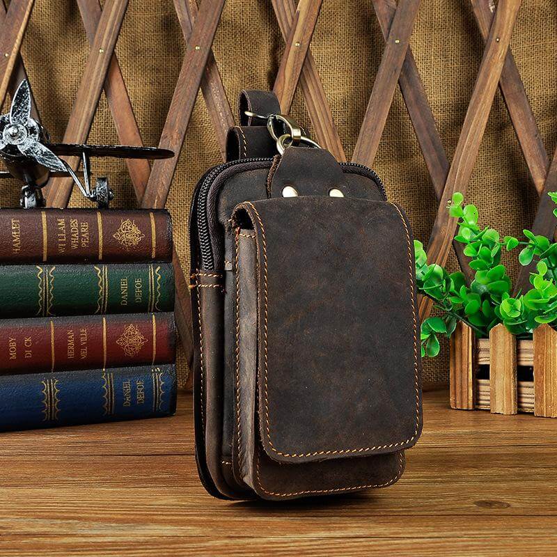 NOUVEAU RICHE Hermosa | Echtleder Herren-Gürteltasche