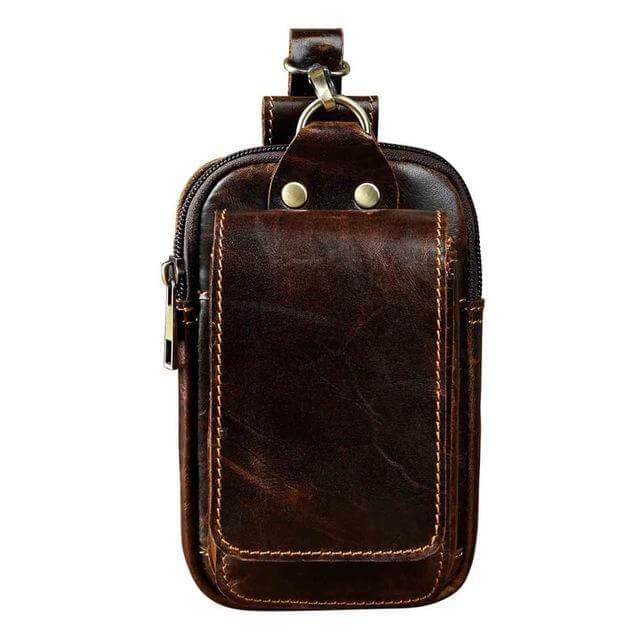 NOUVEAU RICHE Hermosa | Echtleder Herren-Gürteltasche