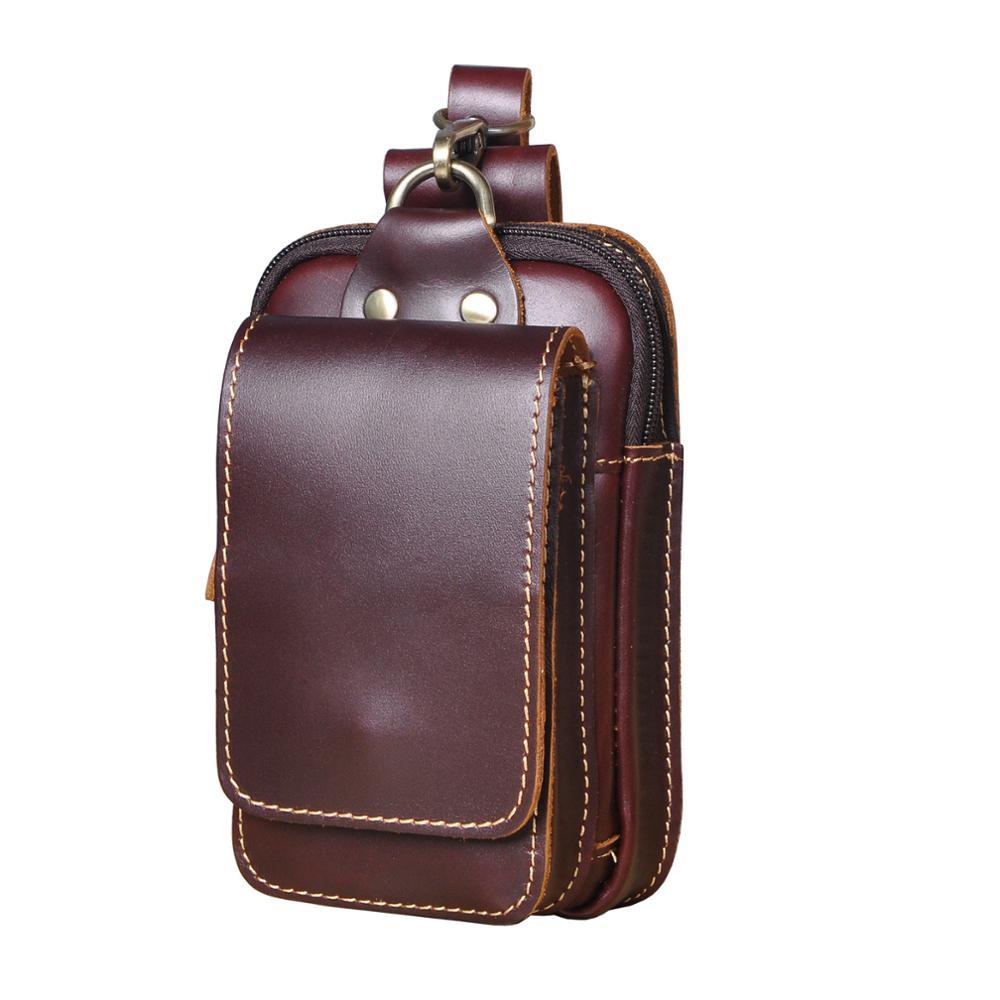 NOUVEAU RICHE Hermosa | Echtleder Herren-Gürteltasche