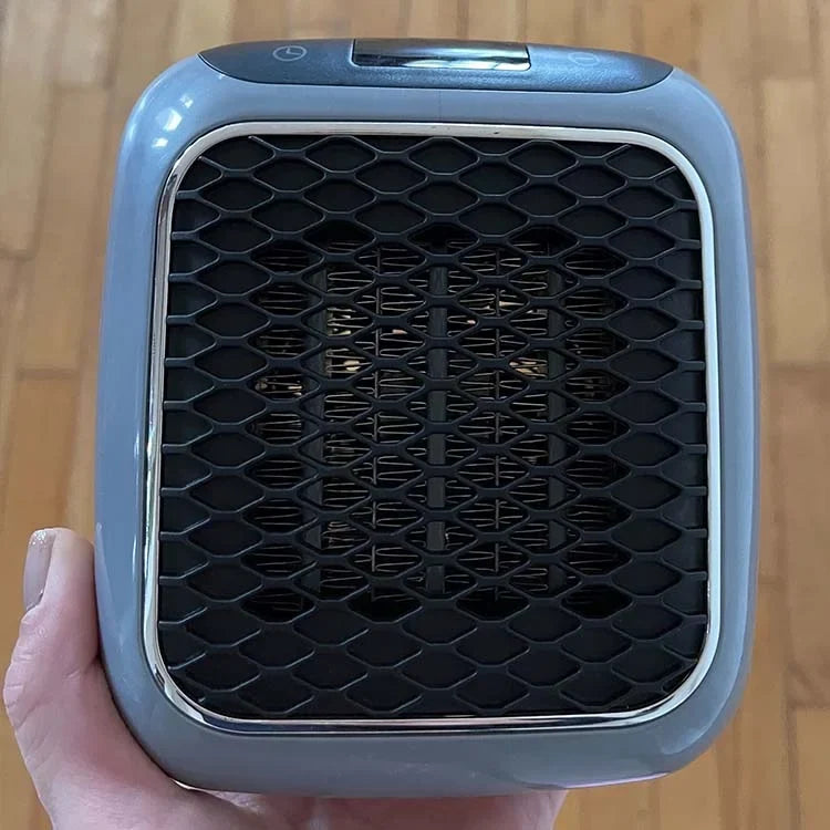 Termoventilatore dal design moderno – Termoventilatore elettrico compatto con timer, protezione antiribaltamento e antisurriscaldamento – EcoHeat