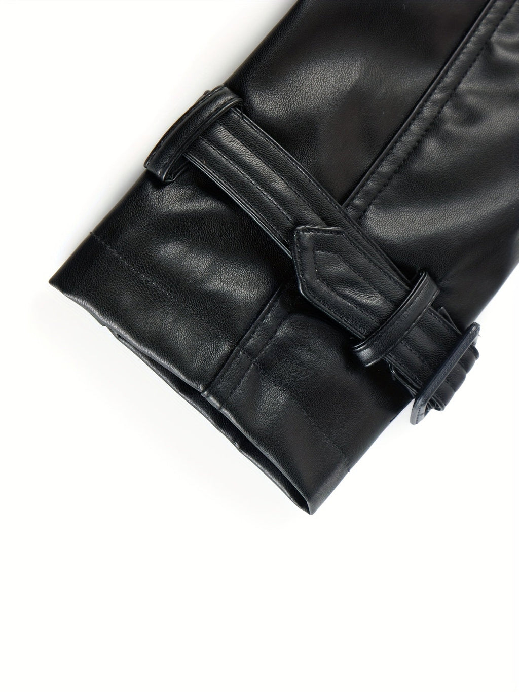 NOUVEAU RICHE Damen Doppelreihiger Taillierter Trenchcoat Vintage-Stil