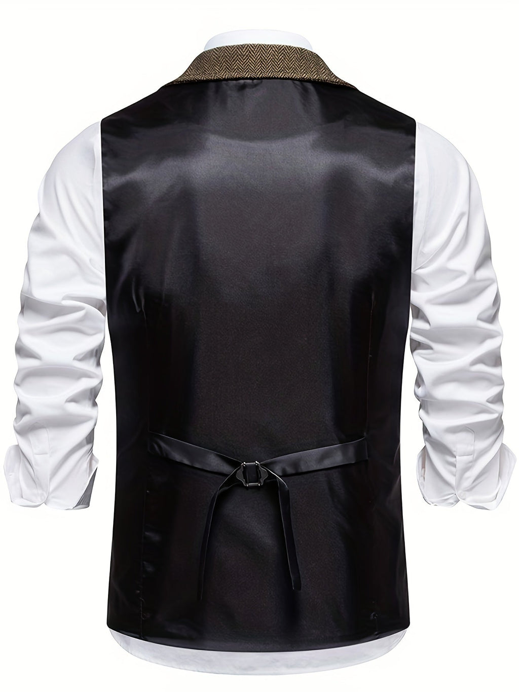 NOUVEAU RICHE Weste Herren Klassische Elegante Zeitlose Formelle Kleidung