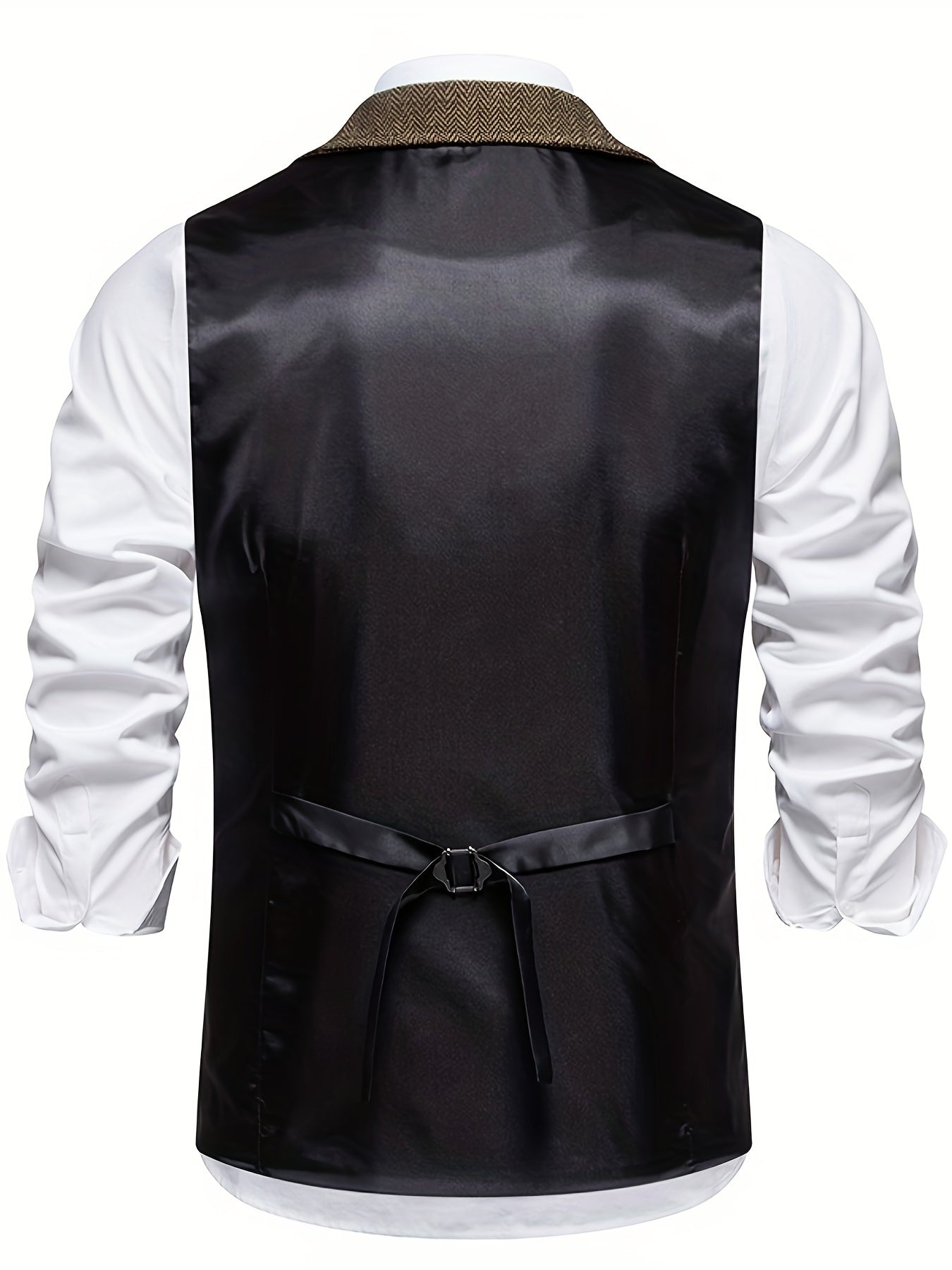 NOUVEAU RICHE Weste Herren Klassische Elegante Zeitlose Formelle Kleidung