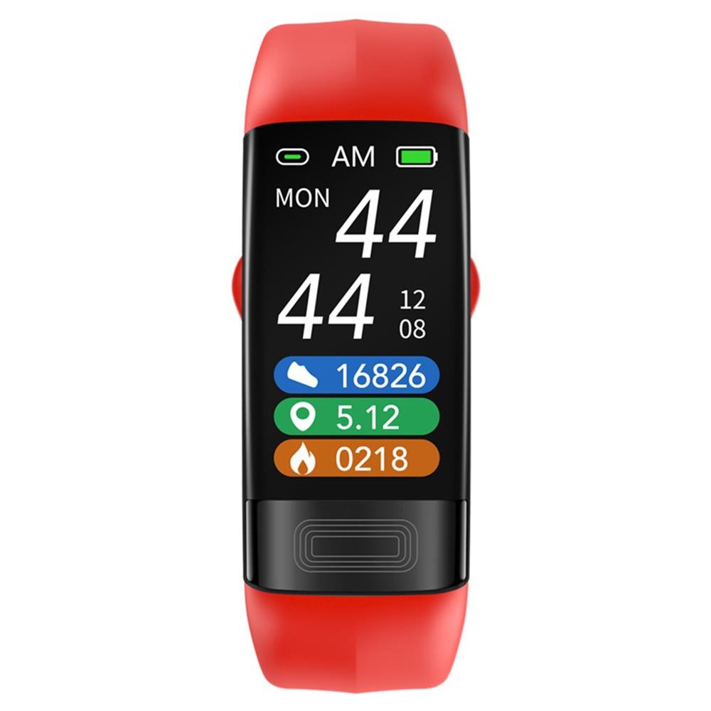 NOUVEAU RICHE FDA-zugelassenes Smart Band: Blutdruck, EKG, Herzfrequenz, SpO2 & Schlaftracker