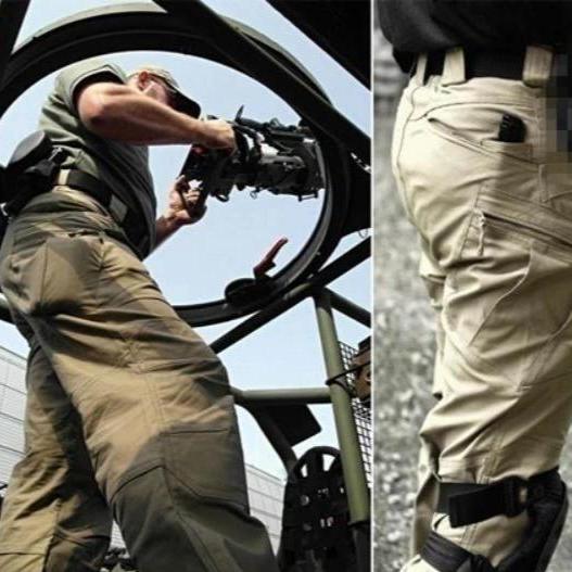 NOUVEAU RICHE Outdoorhose Herren Mit Strukturierte Oberfläche Verstellbar
