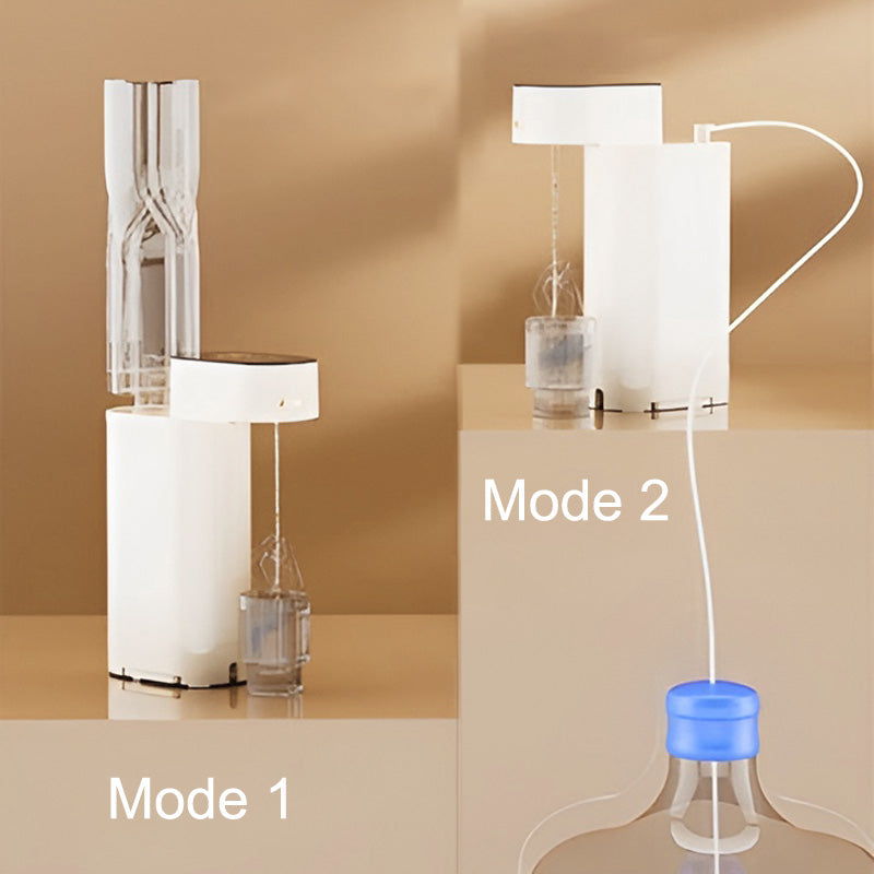 NOUVEAU RICHE Tragbarer Wasserspender mit ultraschneller Erhitzung – Heisswasserspender in 3 Sek., 5 Temperaturstufen, Kindersicherung, Edelstahl