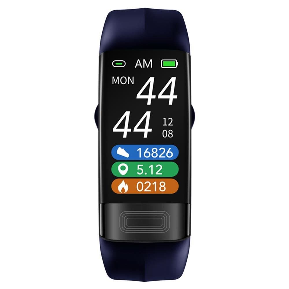 NOUVEAU RICHE Fitness Tracker – Fitnessarmband mit Pulstrend, Schlaftracking, Schrittzähler, Benachrichtigungen, IP67, 3 Farben