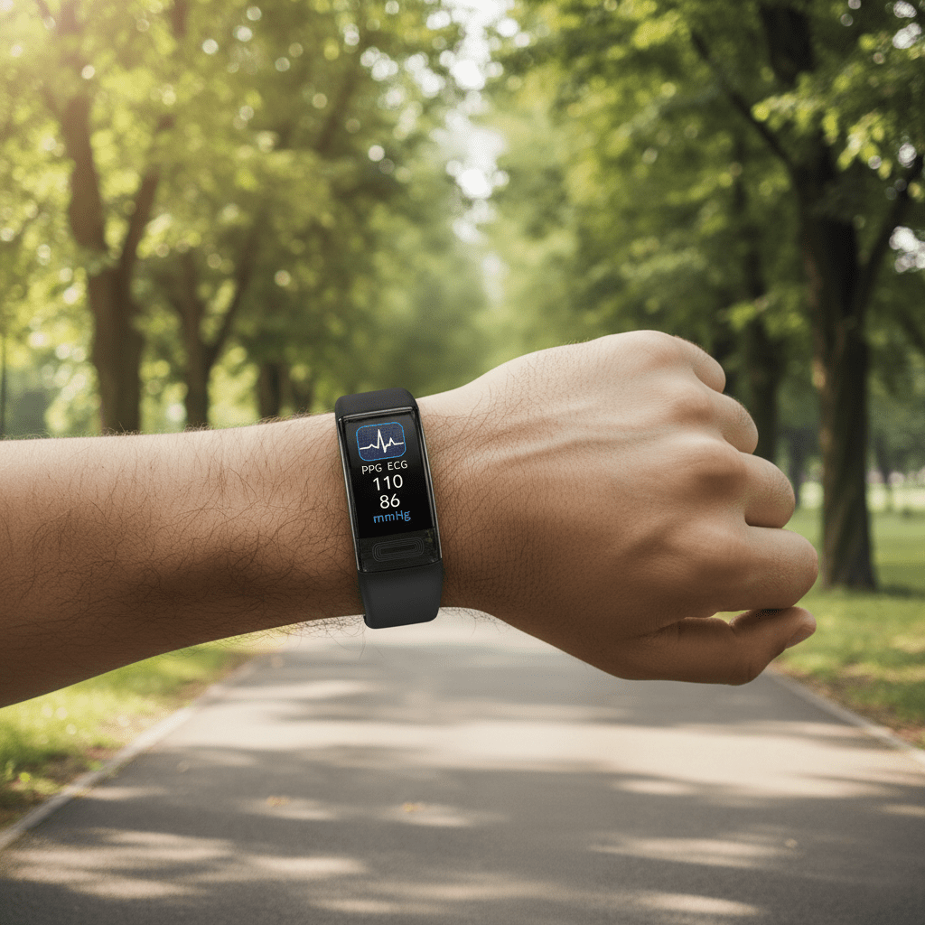 NOUVEAU RICHE Fitness Tracker – Fitnessarmband mit Pulstrend, Schlaftracking, Schrittzähler, Benachrichtigungen, IP67, 3 Farben