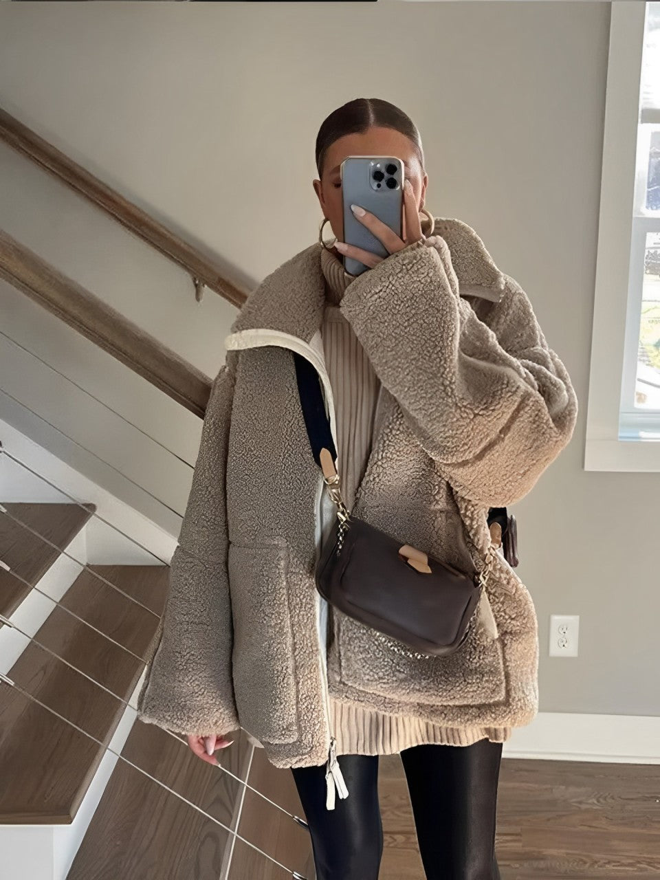 NOUVEAU RICHE Teddyjacke für stilvolle Wärme bei kaltem Wetter