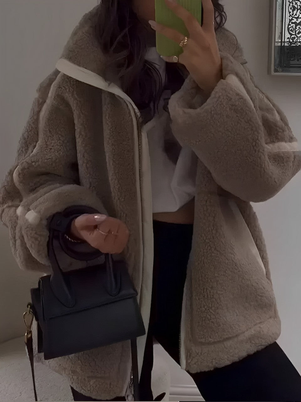 NOUVEAU RICHE Teddyjacke für stilvolle Wärme bei kaltem Wetter
