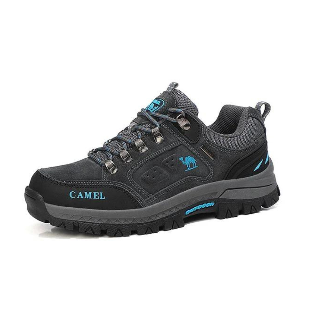 NOUVEAU RICHE Herren Outdoor Wanderschuhe, wasserdicht und atmungsaktiv für höchsten Komfort Grau