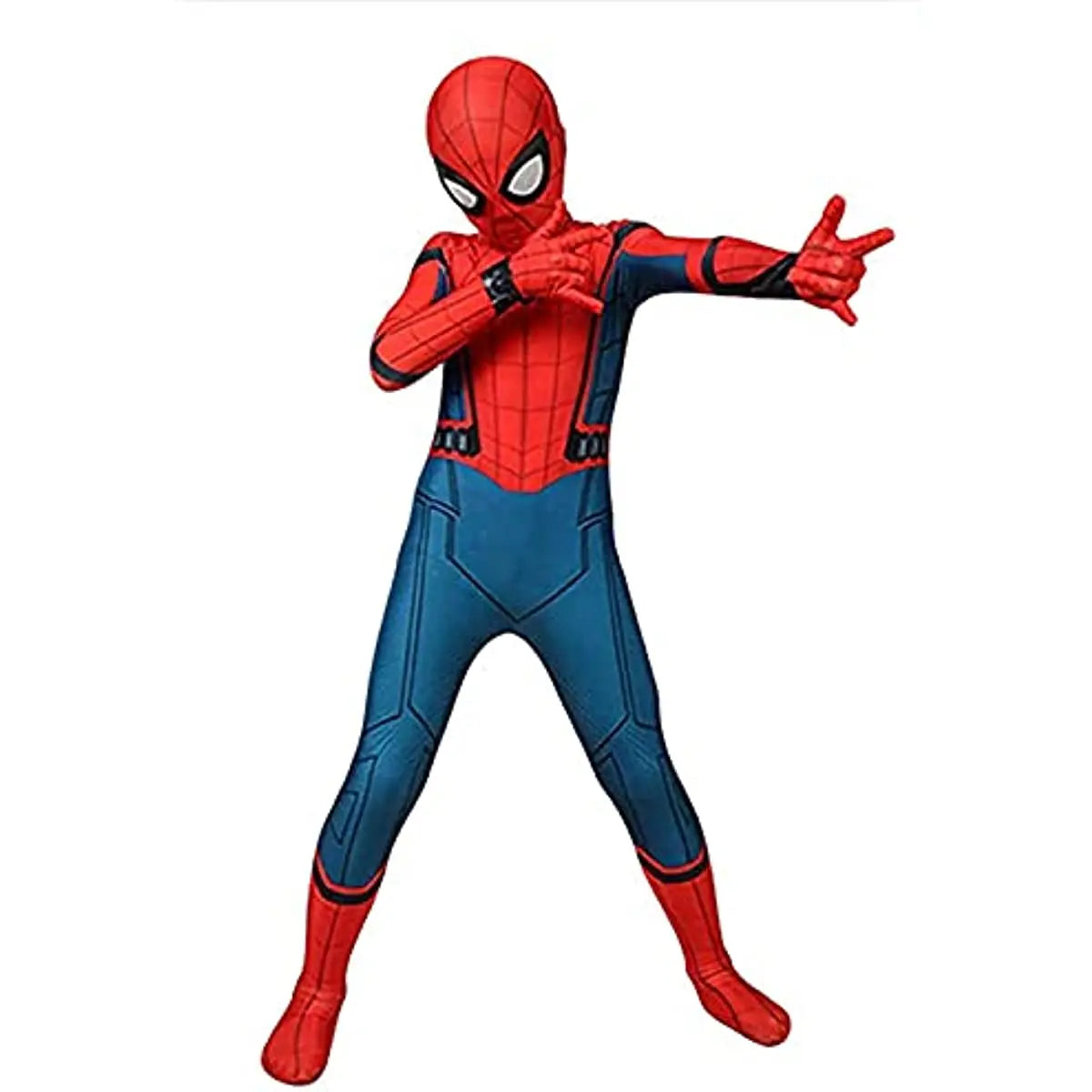 NOUVEAU RICHE Spinnenheld Kinderkostüm – Superhelden Kostüm für Kinder mit Maske, Fasnacht & Halloween, 100–150 cm