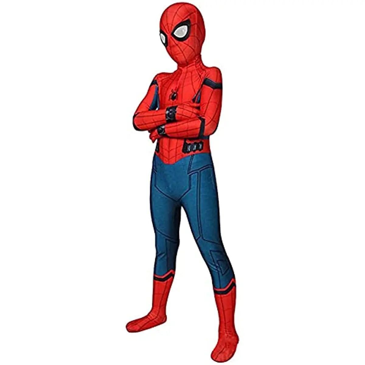 NOUVEAU RICHE Spinnenheld Kinderkostüm – Superhelden Kostüm für Kinder mit Maske, Fasnacht & Halloween, 100–150 cm