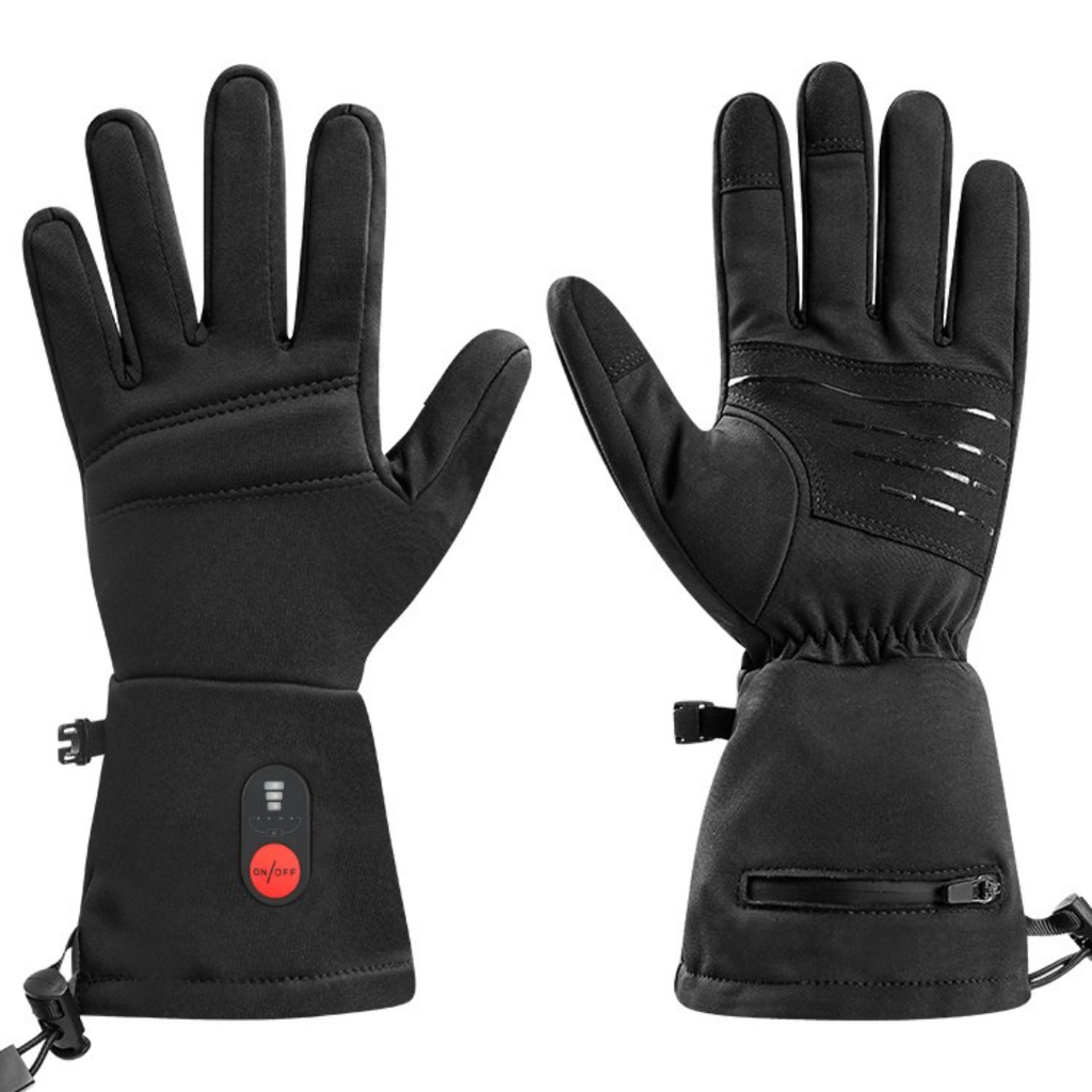 NOUVEAU RICHE Beheizbare Handschuhe – Winterhandschuhe mit USB-Heizung & Touchscreen, Winddicht, für Velo & Arbeit, S–XL – GloveHeat