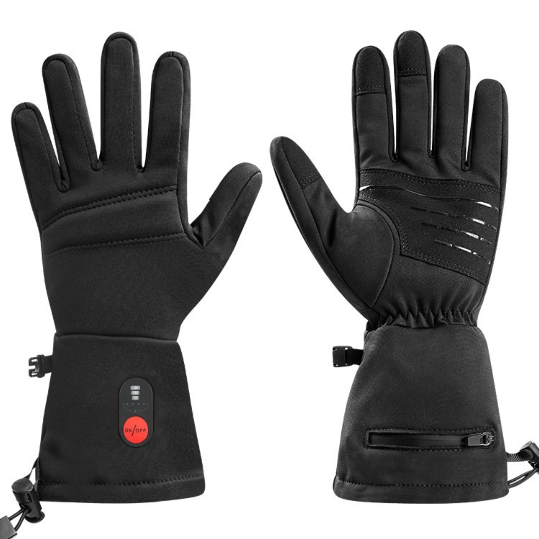 NOUVEAU RICHE Beheizbare Handschuhe – Winterhandschuhe mit USB-Heizung & Touchscreen, Winddicht, für Velo & Arbeit, S–XL – GloveHeat