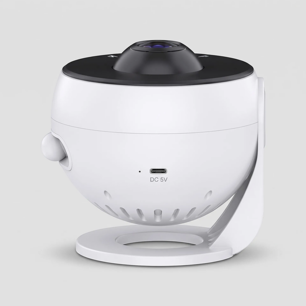 Galaxy-Sternenprojektor – 360° Drehende Sternenhimmel-Lampe mit 13 Scheiben