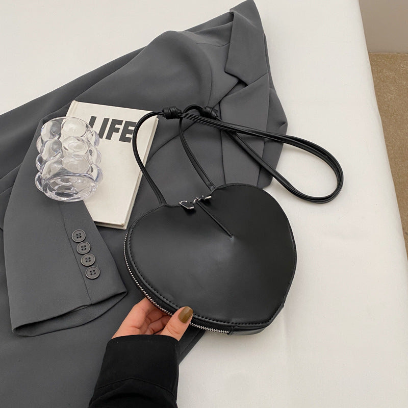 NOUVEAU RICHE Damen Umhängetasche – Schicke Stilvolle Tasche mit Freisprechmöglichkeit Schwarz