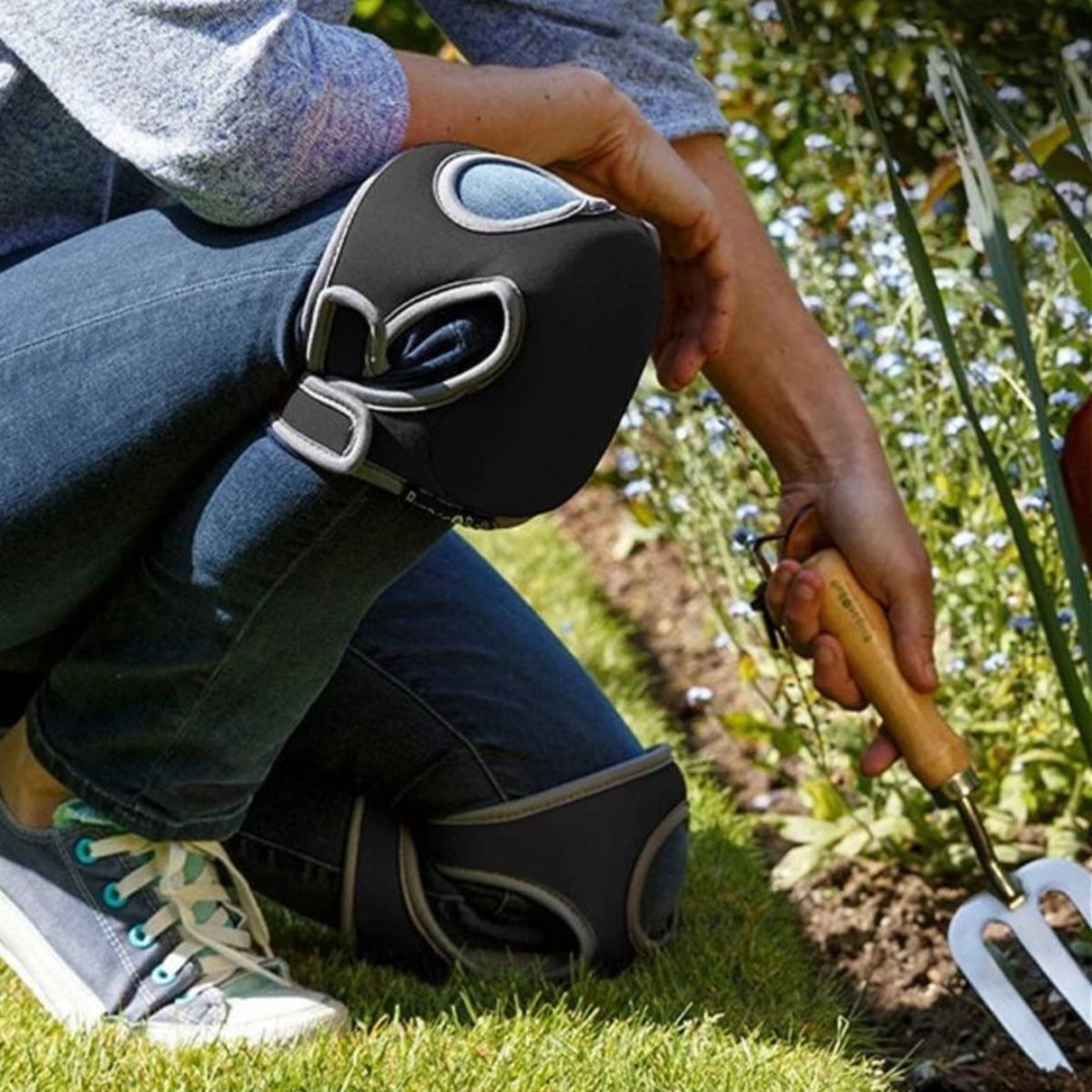NOUVEAU RICHE Knieschützer Gartenarbeit Robuste Polsterung Komfort Schutz