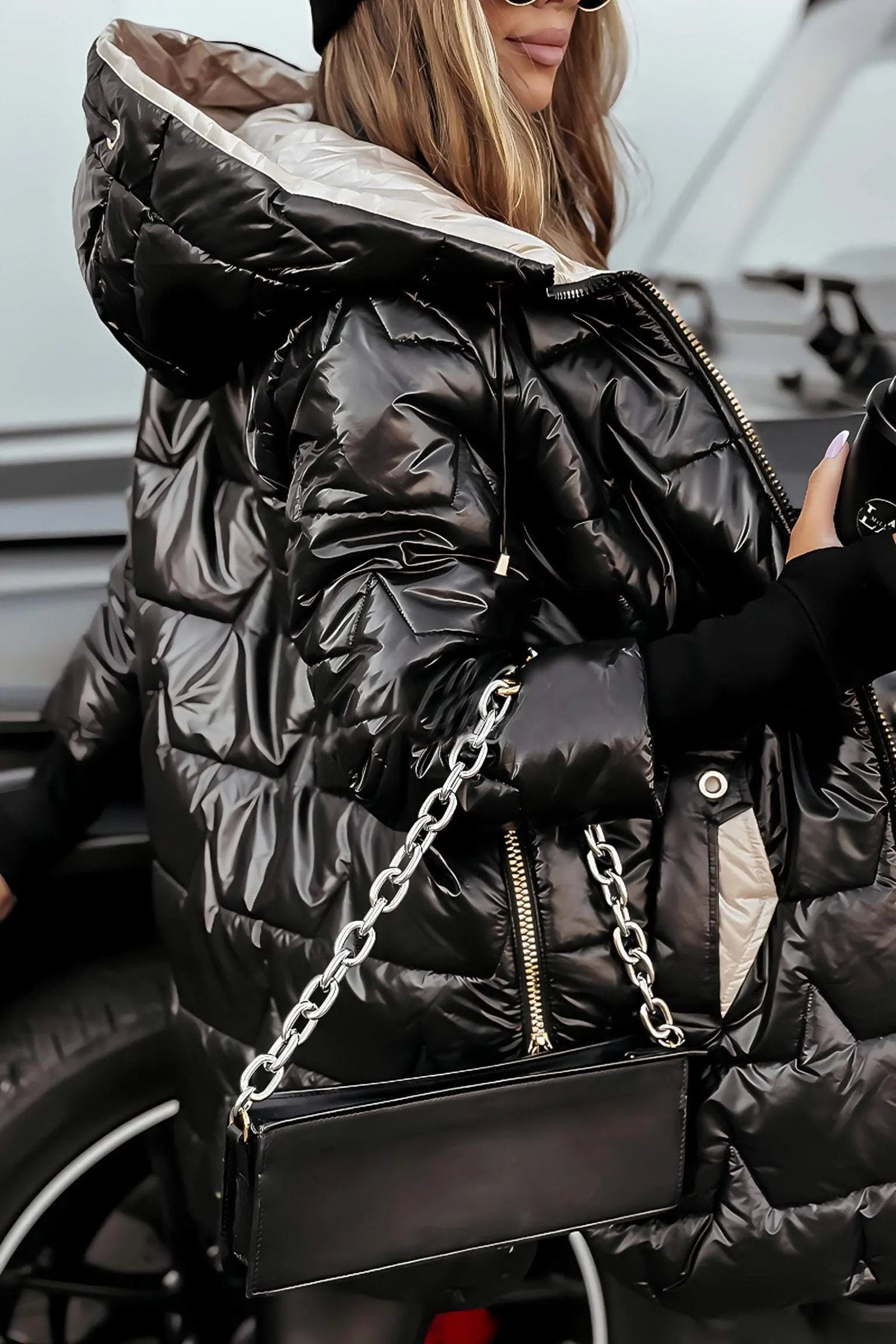 NOUVEAU RICHE Zahara | Pufferjacke mit Kapuze