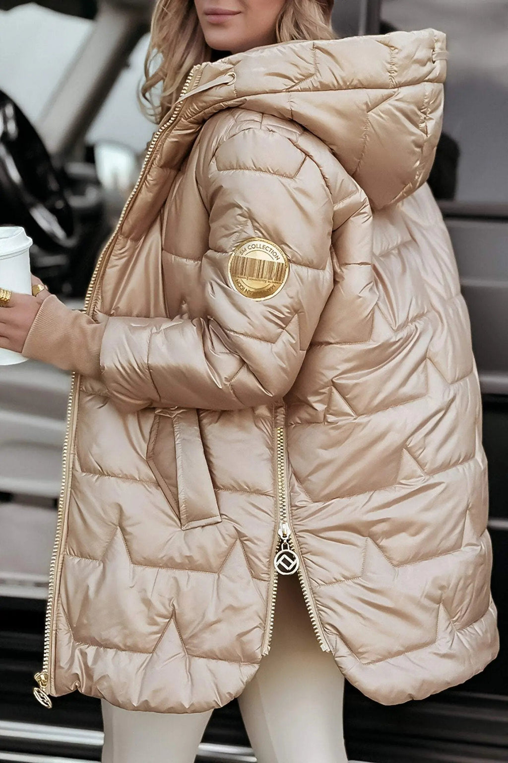 NOUVEAU RICHE Zahara | Pufferjacke mit Kapuze