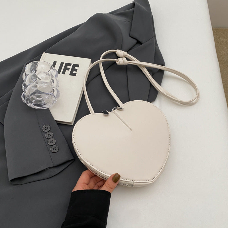 NOUVEAU RICHE Damen Umhängetasche – Schicke Stilvolle Tasche mit Freisprechmöglichkeit Weiß