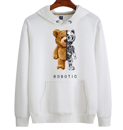 NOUVEAU RICHE Nisyros | Teddy Hoodie | Ein wunderbar warmer & stylischer Hoodie Weiß