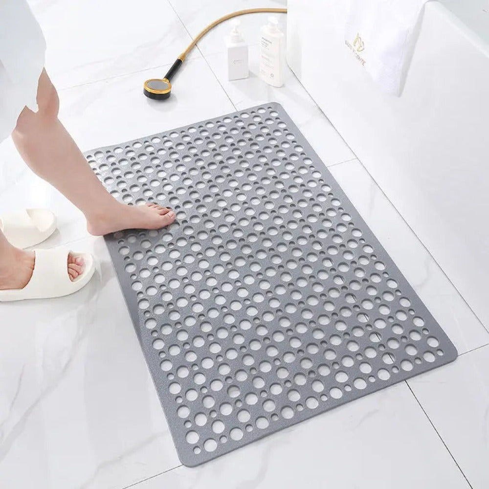 NOUVEAU RICHE Rutschfeste & Antibakterielle Duschmatte – Anti-Rutsch Matte für Dusche & Badewanne, 3 Grössen, 6 Farben – GripGuard
