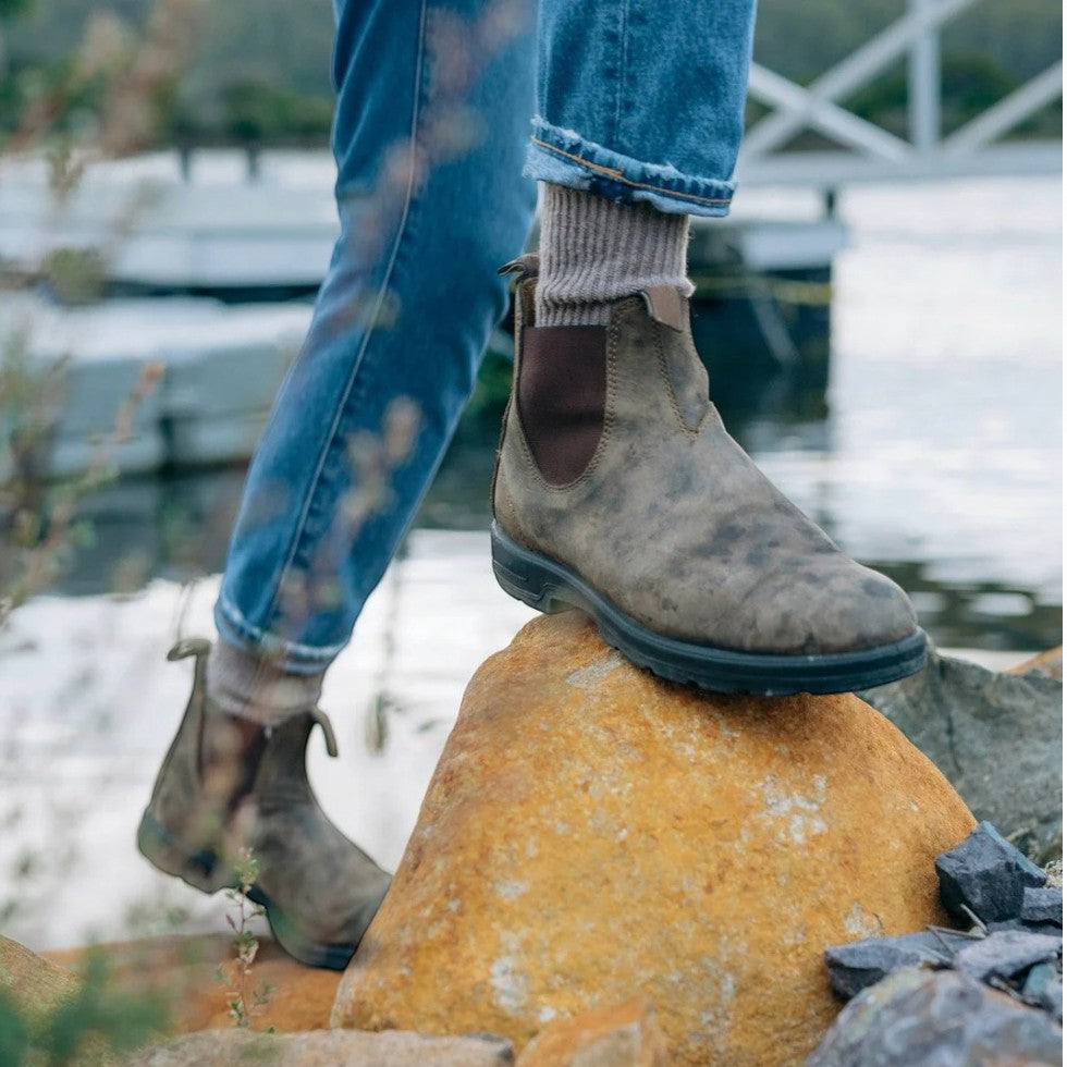 NOUVEAU RICHE Admire | Herren Stiefeletten mit Elastikeinsatz