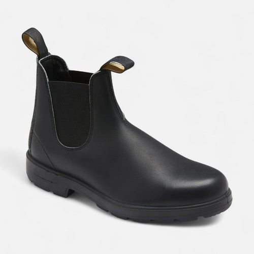 NOUVEAU RICHE Admire | Herren Stiefeletten mit Elastikeinsatz Schwarz