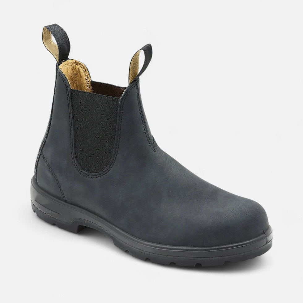 NOUVEAU RICHE Admire | Herren Stiefeletten mit Elastikeinsatz Grau